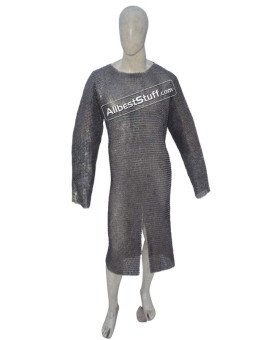 Stainless Steel Chainmail Chest 48 Long Length Sleeve